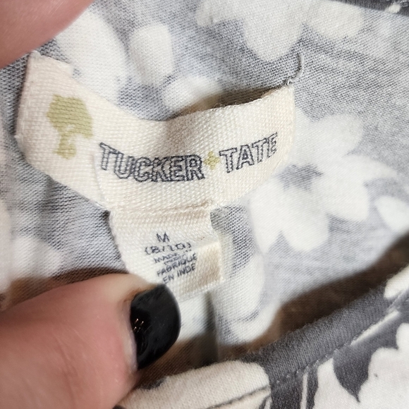 Tucker + Tate Stretch Floral Cold-Shoulder dress. - Picture 2 of 10